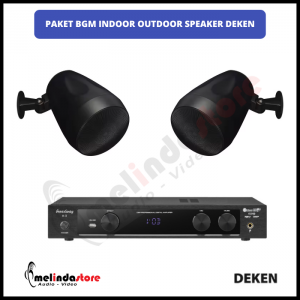 Paket Background Music Indoor Outdoor Speaker Deken 5 Inch - 2 Speaker 
